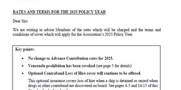 C2 2024 - Rates and Terms for the 2025 Policy Year