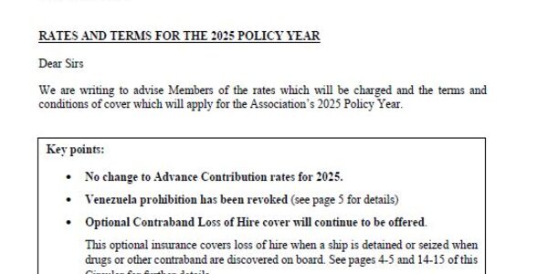 C2 2024 - Rates and Terms for the 2025 Policy Year